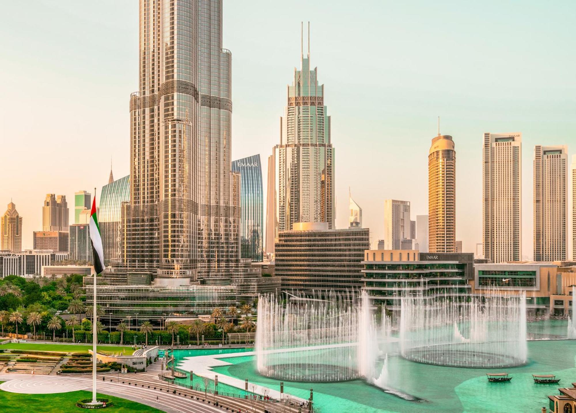 Elite Royal Apartment - Full Burj Khalifa & Fountain View - Premier - 2 Bedrooms & 1 Open Bedroom Without Partition Дубай Екстер'єр фото