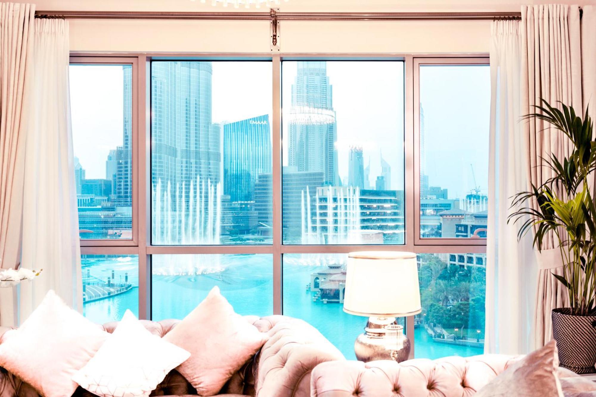 Elite Royal Apartment - Full Burj Khalifa & Fountain View - Premier - 2 Bedrooms & 1 Open Bedroom Without Partition Дубай Екстер'єр фото