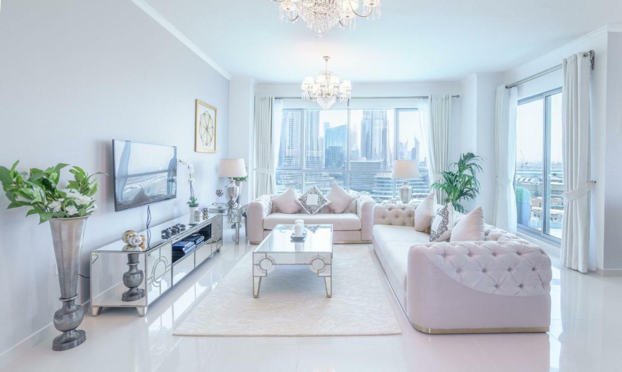 Elite Royal Apartment - Full Burj Khalifa & Fountain View - Premier - 2 Bedrooms & 1 Open Bedroom Without Partition Дубай Екстер'єр фото